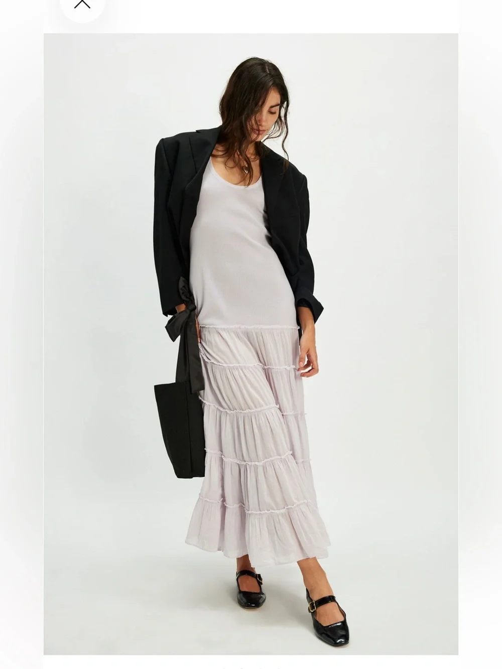 Free People Noteworthy Maxi Slip Dress
